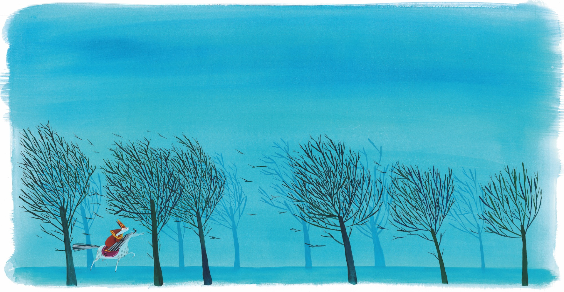 zachtjes gaan de paardenvoetjes illustratie   no lle smit