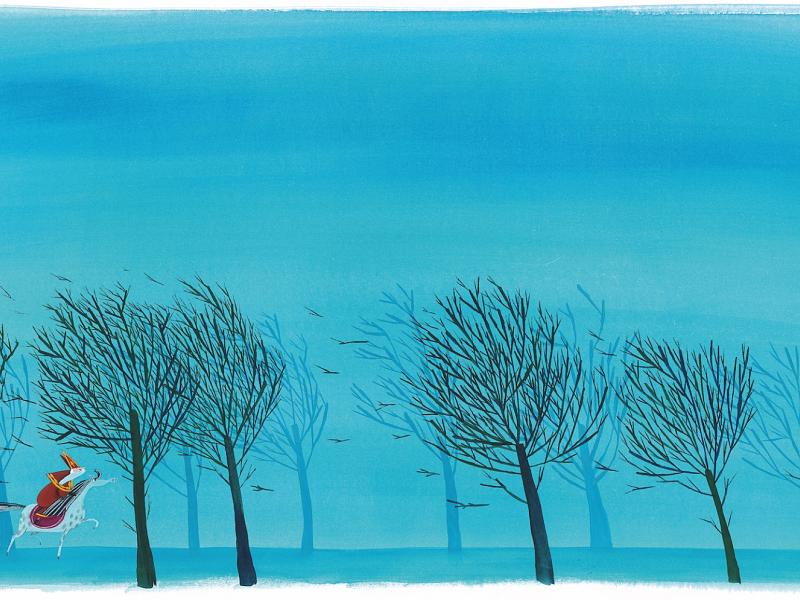 zachtjes gaan de paardenvoetjes illustratie   no lle smit